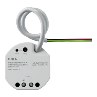 Gira Actionneur de commutation 1 voie 16A encastré KNX Secure 506100