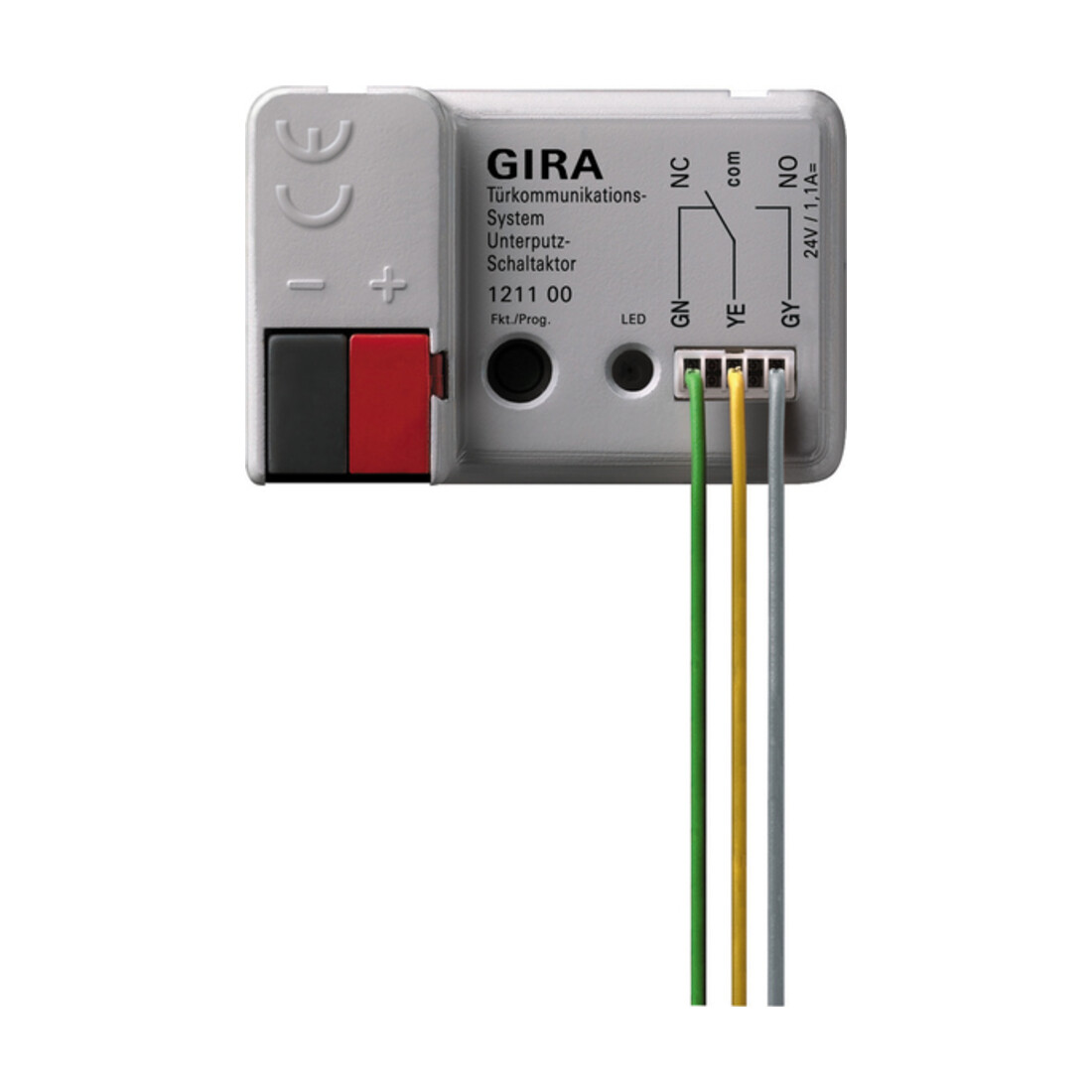 Gira Actionneur de commutation pour interphone encastré 121100