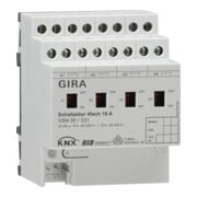 Gira Actionneur de commutation quadruple 16A REG 100400-1