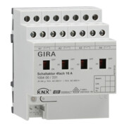 Gira Actionneur de commutation quadruple 16A REG 100400-3