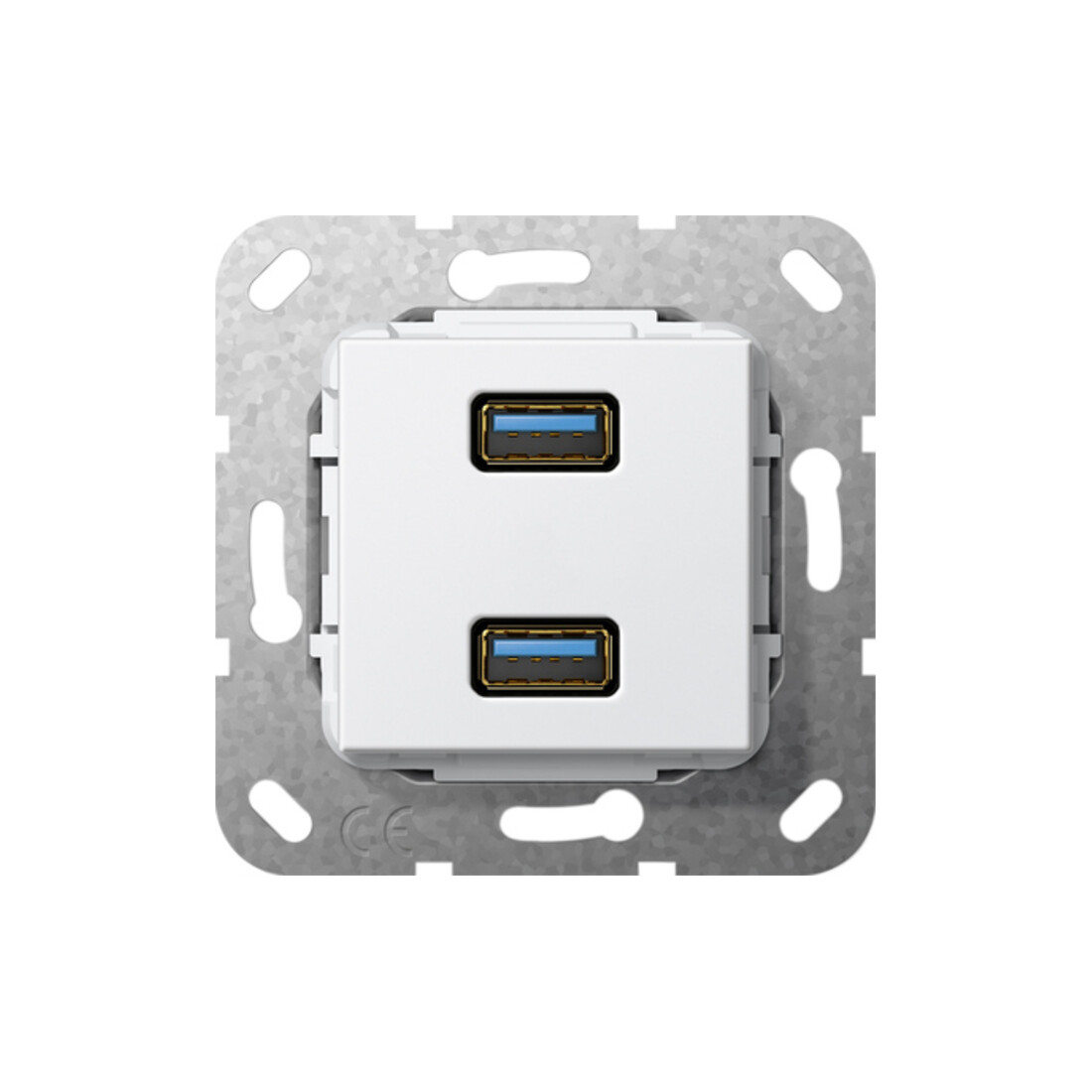 Gira Adaptateur USB 3.0 A 2 ports rws Gender Changer 568403