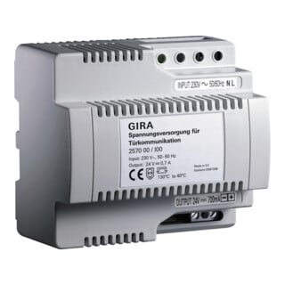 Gira Alimentation 700 mA pour interphone 257000