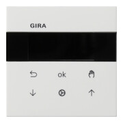 Gira Bedienaufsatz rws Jalousie+Schaltuhr 5366112-3