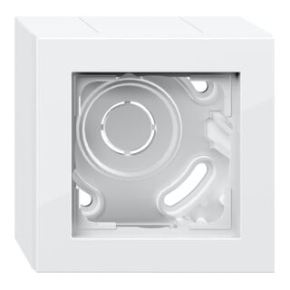 Gira Boîtier en saillie 1-f. blanc pur 106129