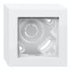 Gira Boîtier en saillie 1-f. blanc pur 106129
