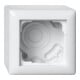 Gira Boîtier en saillie 1f + cadre Standard 55 blanc Rweiß 106103