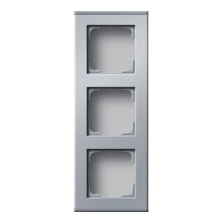 Gira Boîtier triple alu 136326