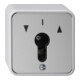 Gira Bouton-poussoir à clé 1 pôle, AP-WG 016330