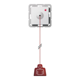 Gira Bouton-poussoir blanc pur 291203
