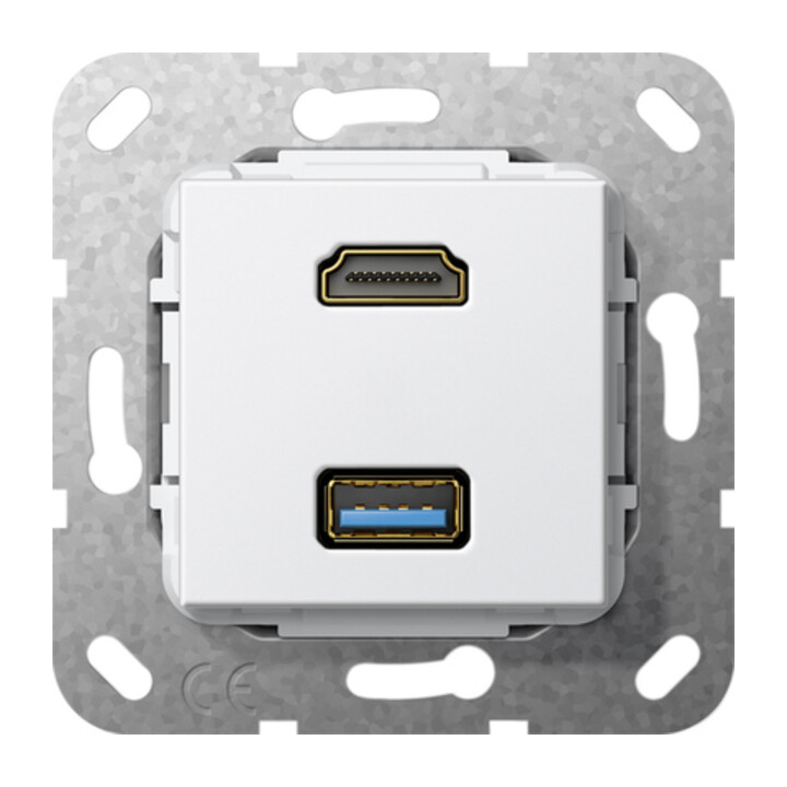 Gira Câble HDMI USB 3.0 A, longueur variable, rws 567903
