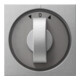 Gira Cache avec bouton alu Jalousie, System55 066626