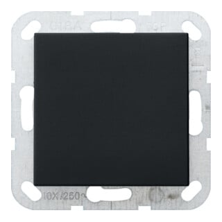 Gira Cache aveugle anneau de support noir 0268005