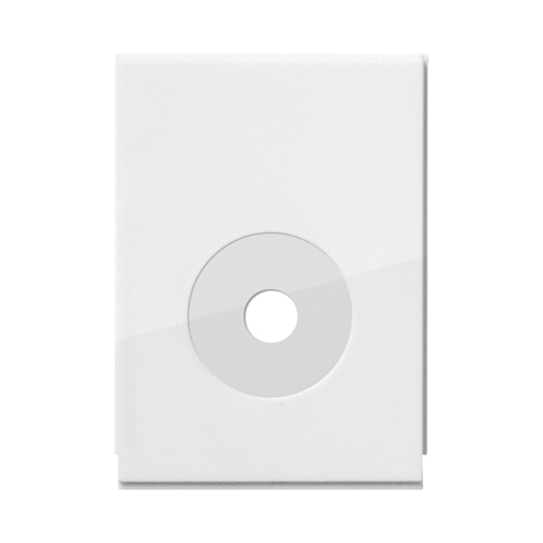 Gira Cache entrée de câble 1 module Système 55 blanc 106503