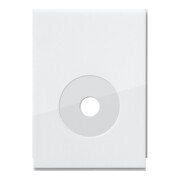 Gira Cache entrée de câble 1 module Système 55 blanc 106503-3