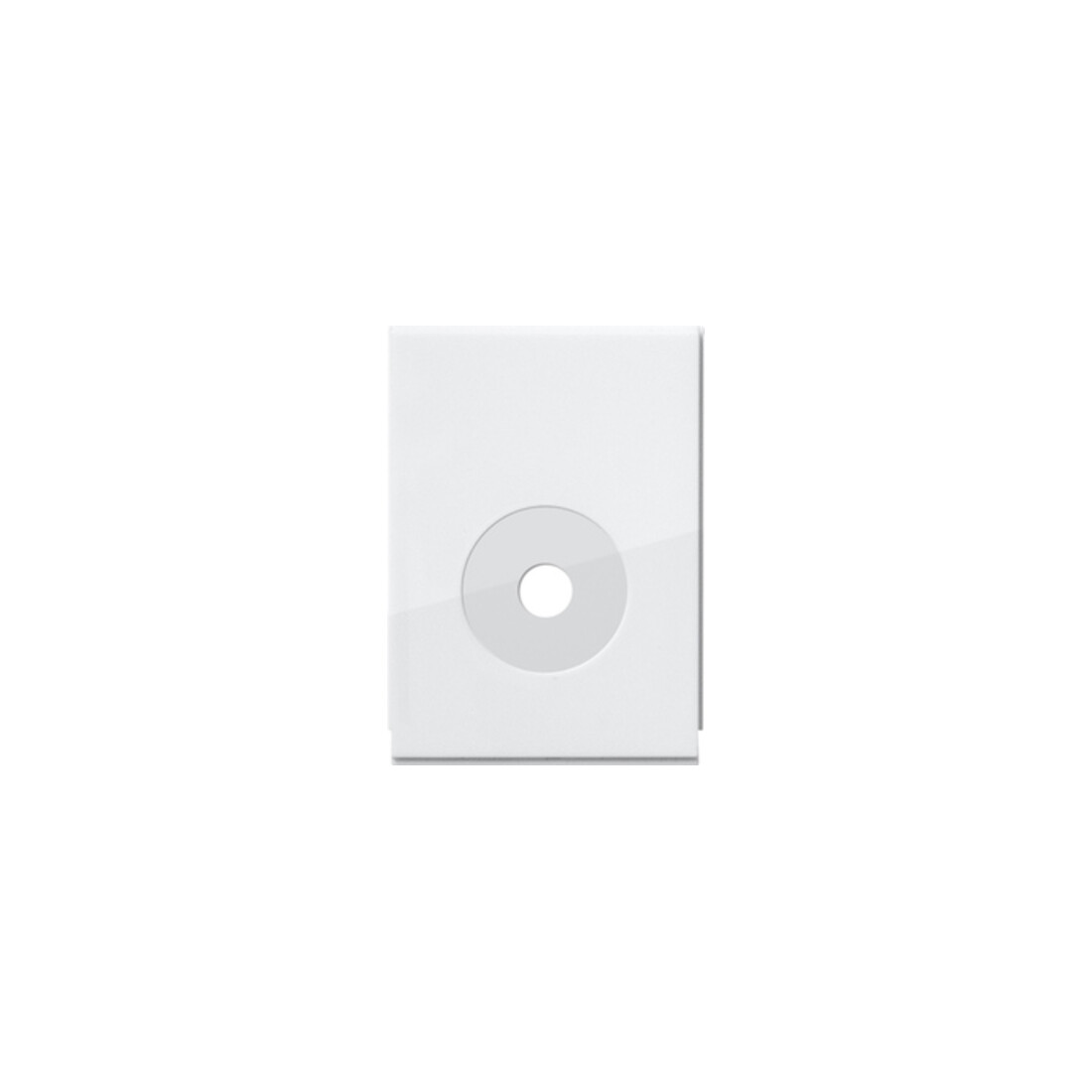 Gira Cache entrée de câble 1 module Système 55 blanc 106503