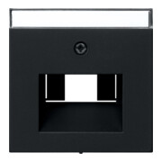 Gira Cache noir BSF UAE/IAE + réseau 0284005-1