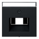 Gira Cache noir BSF UAE/IAE + réseau 0284005