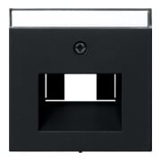 Gira Cache noir BSF UAE/IAE + réseau 0284005-3