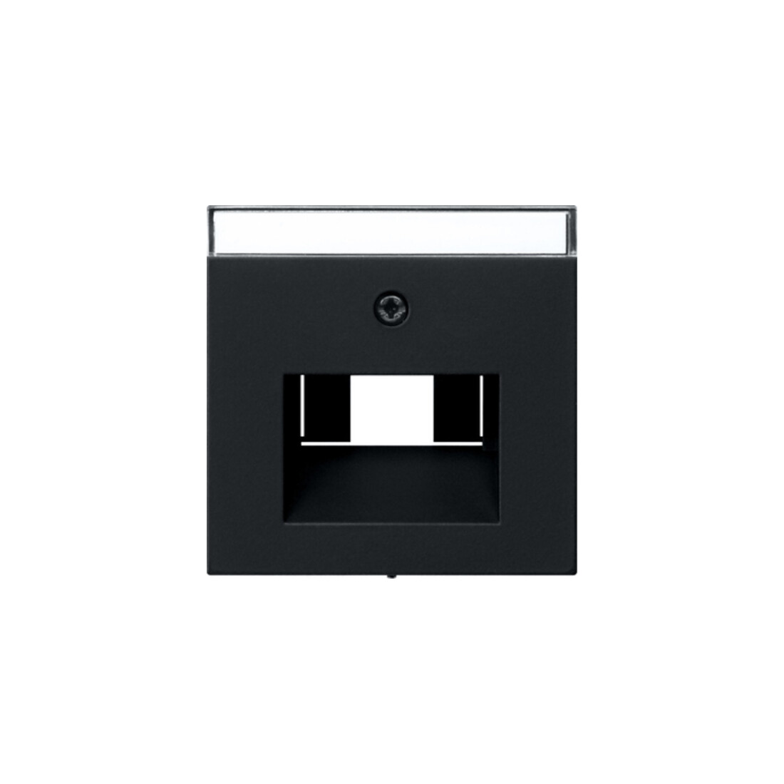 Gira Cache noir BSF UAE/IAE + réseau 0284005
