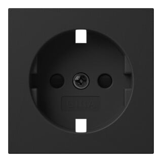 Gira Cache prise SCHUKO noir mat 4921005