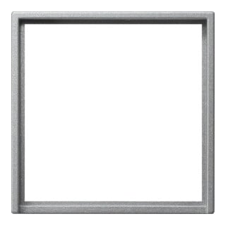 Gira Cadre adaptateur alu carré 50x50mm S.55 028226