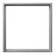 Gira Cadre adaptateur alu carré 50x50mm S.55 028226