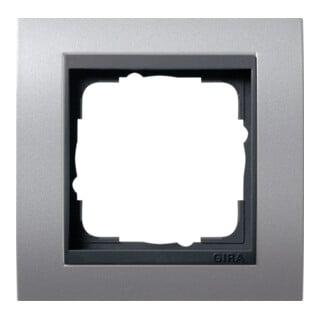 Gira Cadre de finition 1f. alu pour anth. ZL, incassable 021106