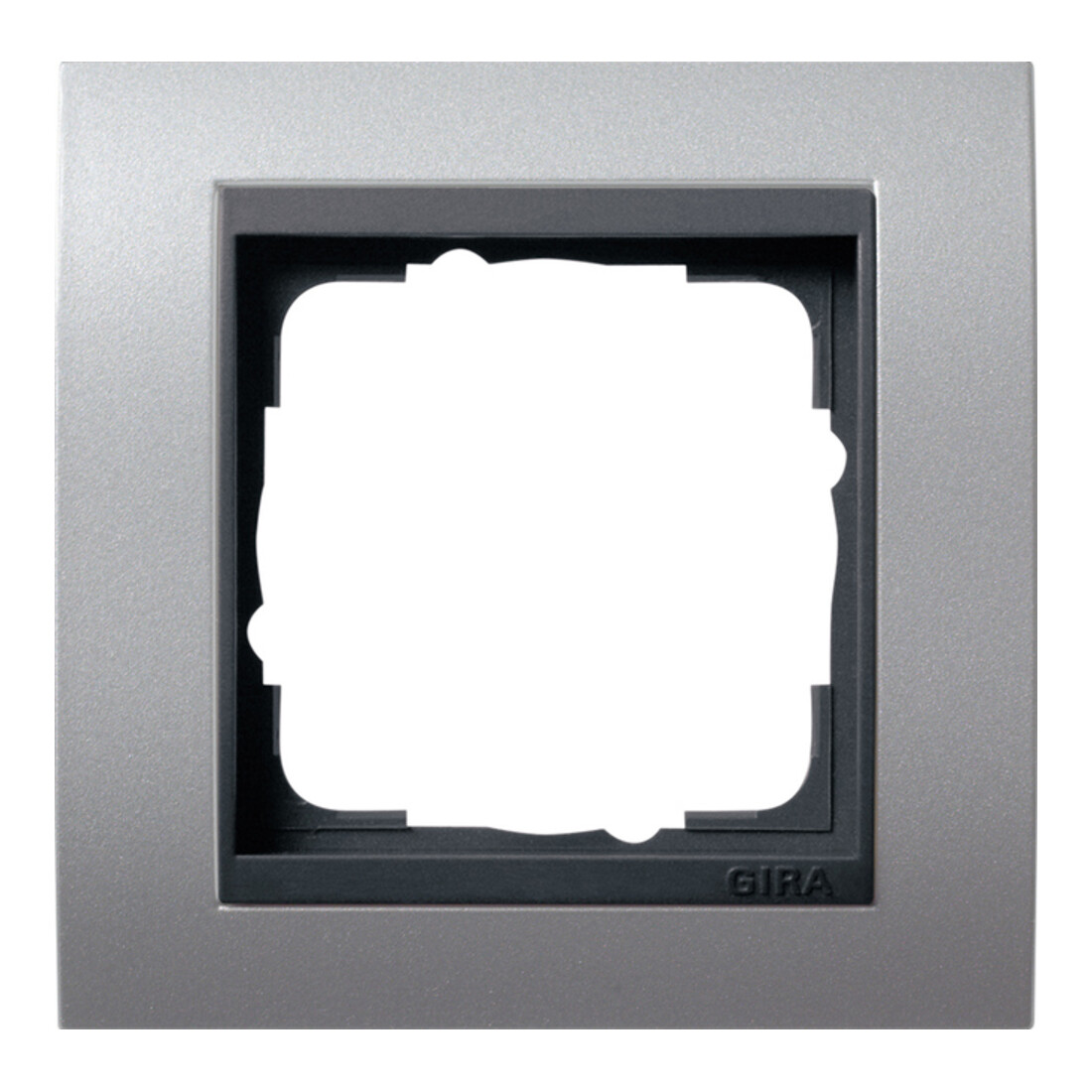 Gira Cadre de finition 1f. alu pour anth. ZL, incassable 021106