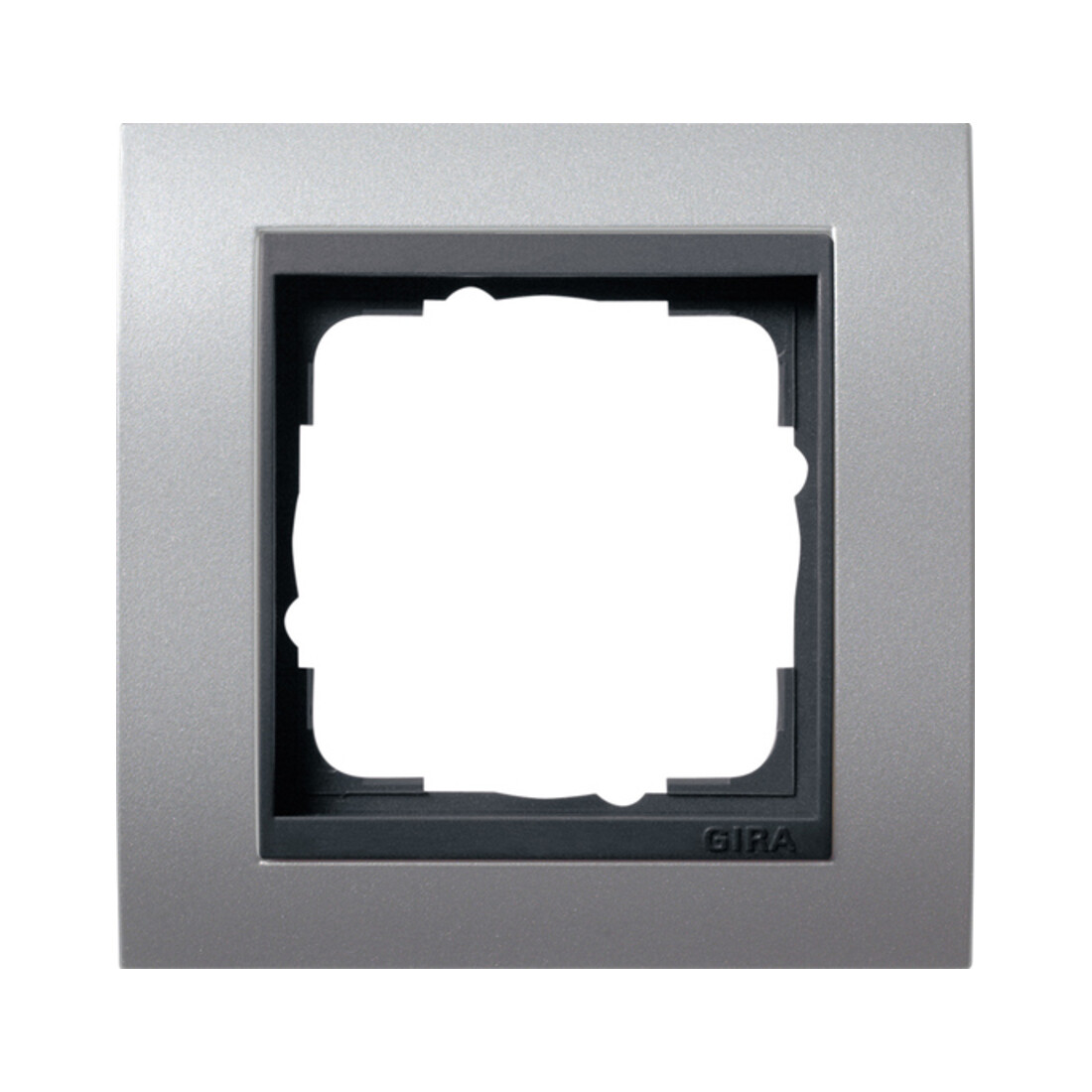 Gira Cadre de finition 1f. alu pour anth. ZL, incassable 021106