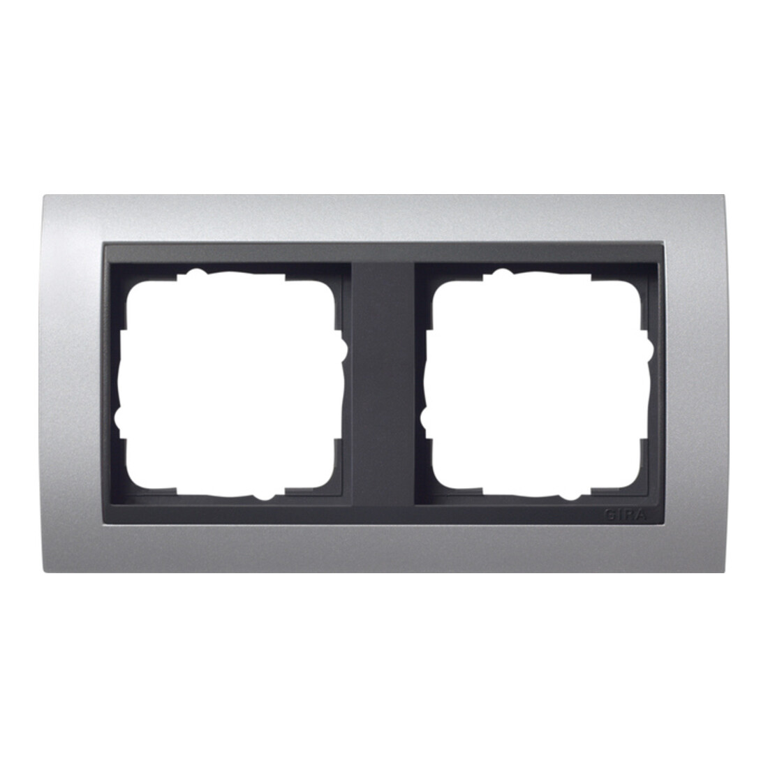 Gira Cadre de finition 2f. alu pour anth.ZL, incassable 021206