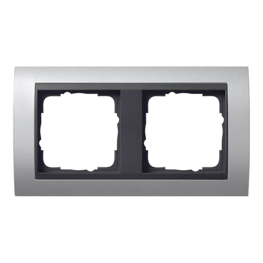 Gira Cadre de finition 2f. alu pour anth.ZL, incassable 021206