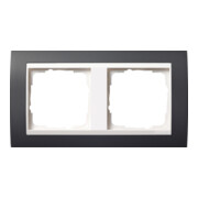 Gira Cadre de finition 2f. anthracite pour rws Event 0212328-1