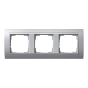 Gira Cadre de finition 3f.alu avec plaque alu, Event 021336-1