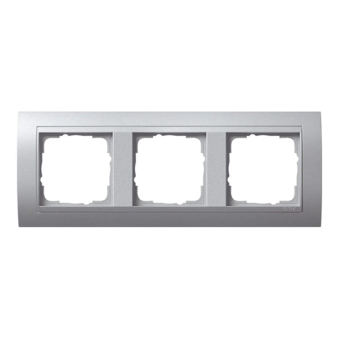 Gira Cadre de finition 3f.alu avec plaque alu, Event 021336
