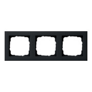 Gira Cadre de finition 3f. noir 021309-1