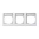 Gira Cadre de finition 3f. rws horizontal, résistant aux chocs 109329