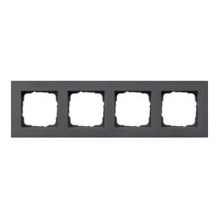 Gira Cadre de finition 4 fois anthracite 0214235