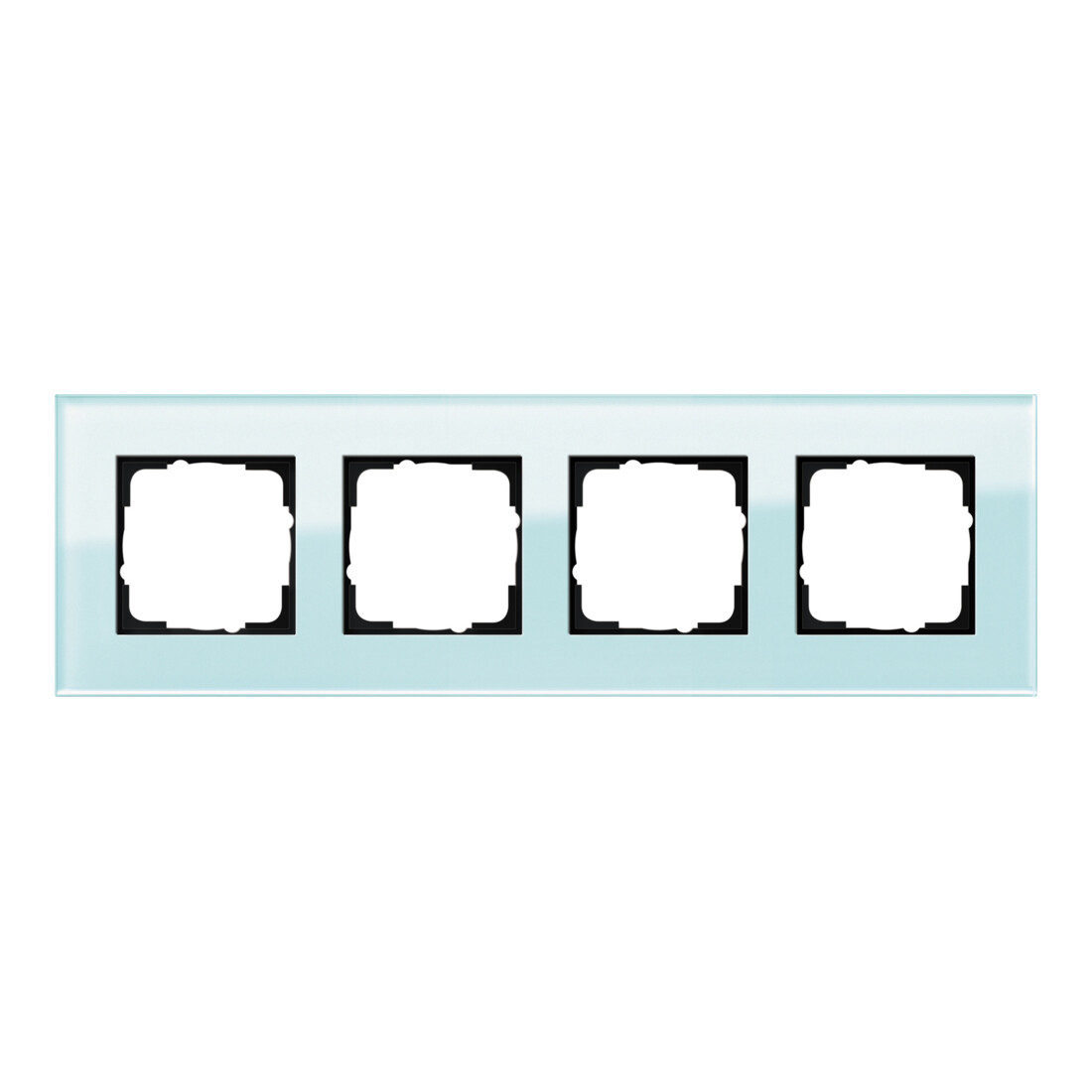 Gira Cadre de finition 4 fois pour verre Esprit 021418