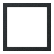 Gira Cadre de montage 45x45 noir mat 264810-3