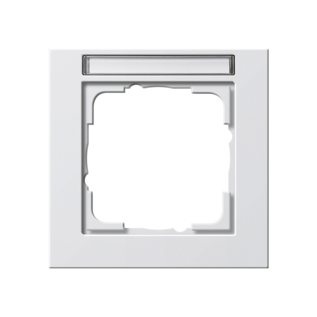 Gira Cadre de recouvrement 1-fach blanc pur 109129
