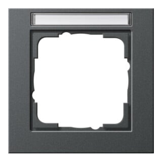 Gira Cadre de recouvrement 1 poste anthracite 109123