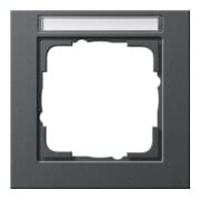 Gira Cadre de recouvrement 1 poste anthracite 109123-1