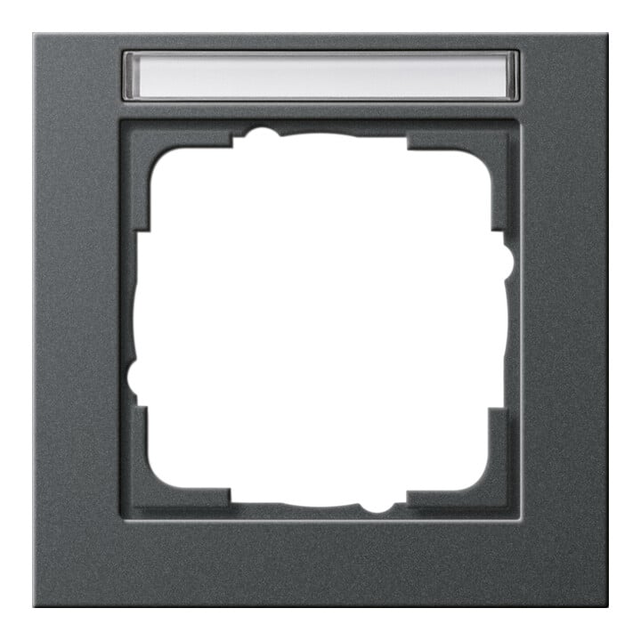 Gira Cadre de recouvrement 1 poste anthracite 109123