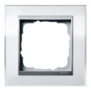 Gira Cadre de recouvrement 1 poste blanc clair 0211726-3