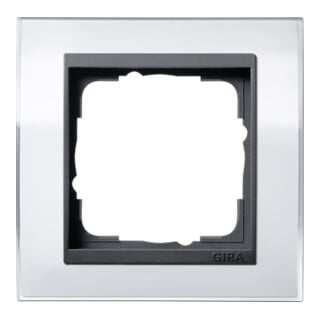 Gira Cadre de recouvrement 1 poste blanc clair 0211728