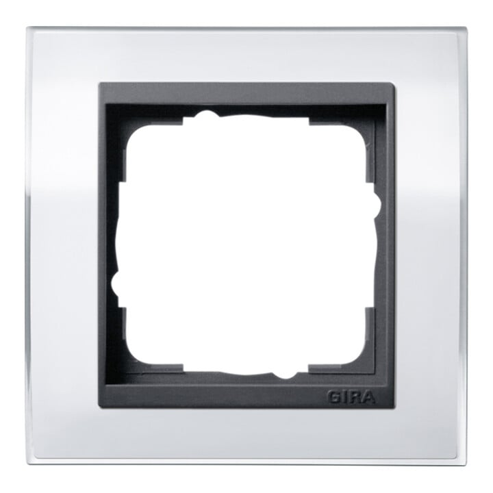 Gira Cadre de recouvrement 1 poste blanc clair 0211728