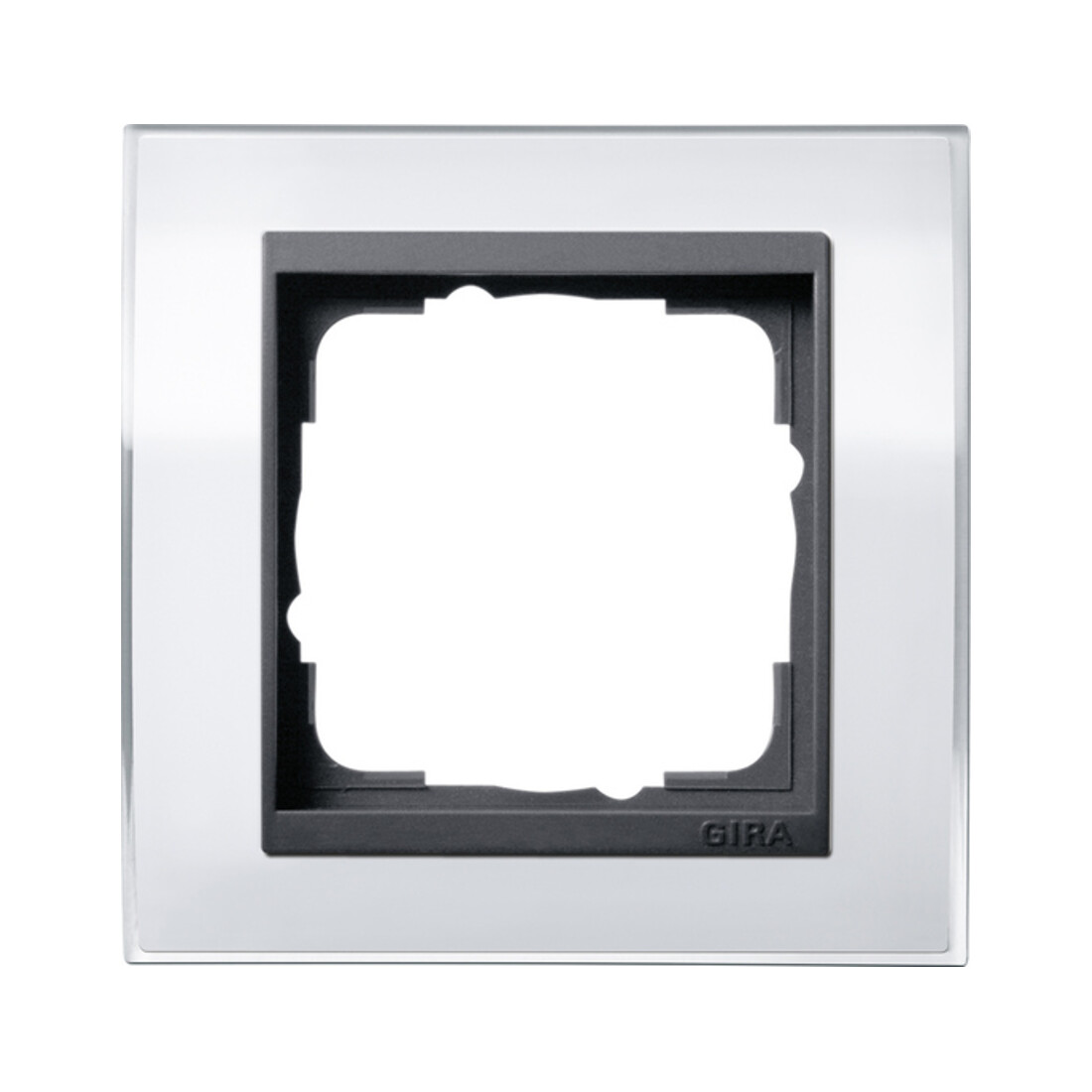 Gira Cadre de recouvrement 1 poste blanc clair 0211728