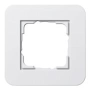 Gira Cadre de recouvrement 1 poste Blanc pur/Blanc pur 0211410-1