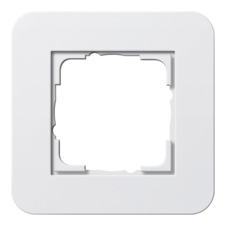 Gira Cadre de recouvrement 1 poste Blanc pur/Blanc pur 0211410
