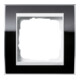 Gira Cadre de recouvrement 1 poste clair noir 0211733
